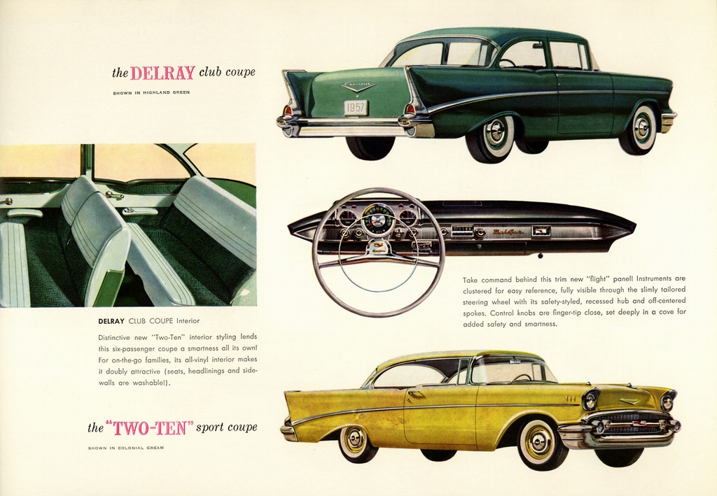 1957 Chevrolet Brochure Page 9
